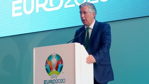 John Delaney is up against 12 other candidates for the eight available UEFA places