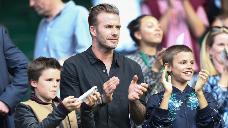 David Beckham defends Cruz's debut single