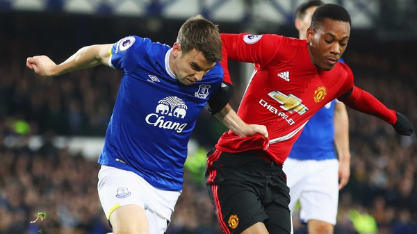 Seamus Coleman has made 13 appearance for Everton this season