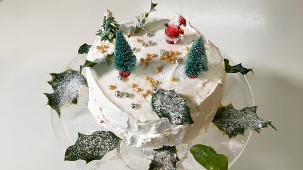 Darina Allen and Rory O'Connell's White Christmas Cake