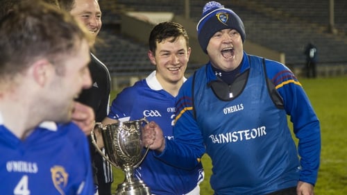 Daly celebrates the inter-pro win over Leinster