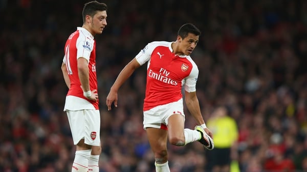 Ozil and Sanchez have both been linked with moves away from Arsenal