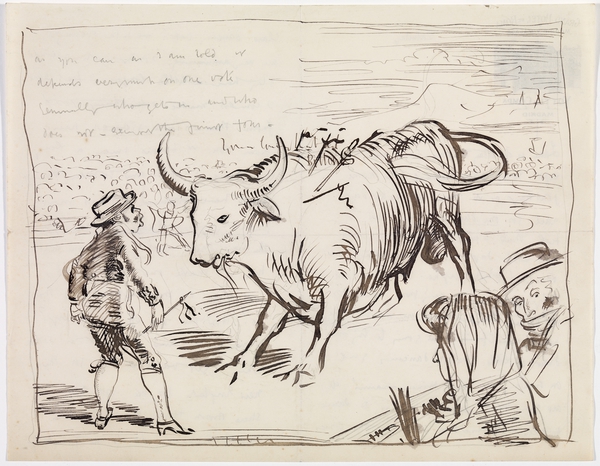 The archive includes over 400 letters and drawings by Sir Orpen