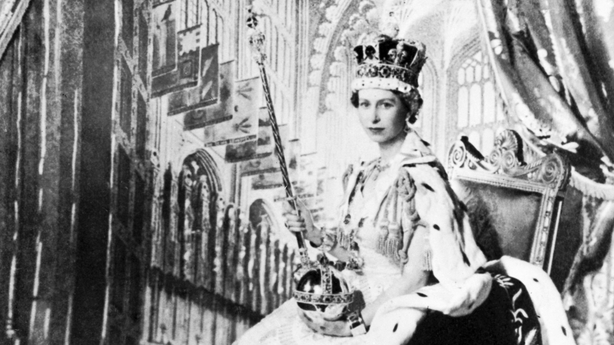 Queen Elizabeth pictured in 1953