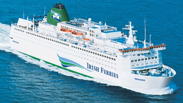 The Oscar Wilde was operated by ICG's subsidiary Irish Ferries on the Ireland-France route