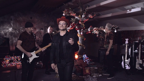 U2 sent out a Christmas message to fans earlier this week