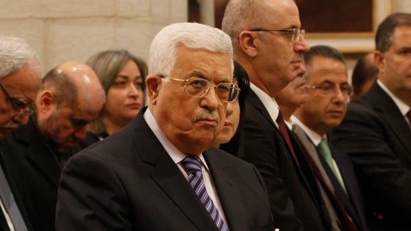 Palestinian leader Mahmoud Abbas