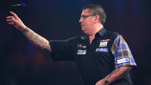 Gary Anderson is bidding for a third consecutive world title