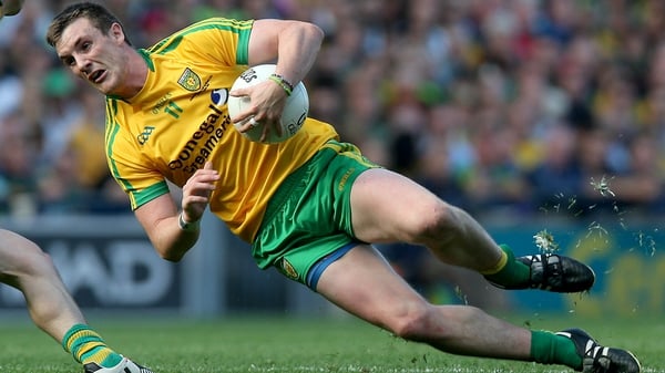 Leo McLoone in action for Donegal