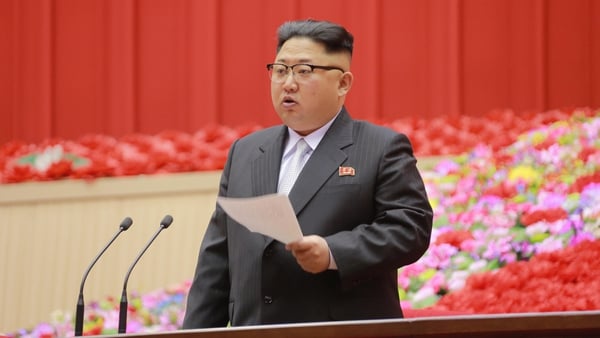 Kim Jong Un made the announcement during a televised New Year's Day speech