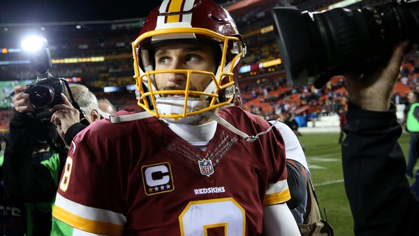 Kirk Cousins was in the spotlight after the Redskins slipped up at home