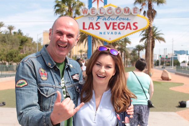 Joe Lindsay & Mairead Ronan in Las Vegas