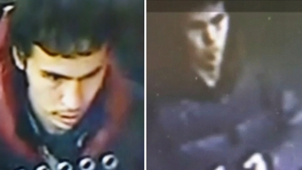 Images of the alleged gunman who remains at large