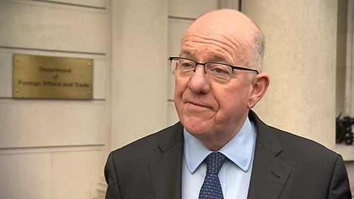 Charlie Flanagan was in Brussels for the talks