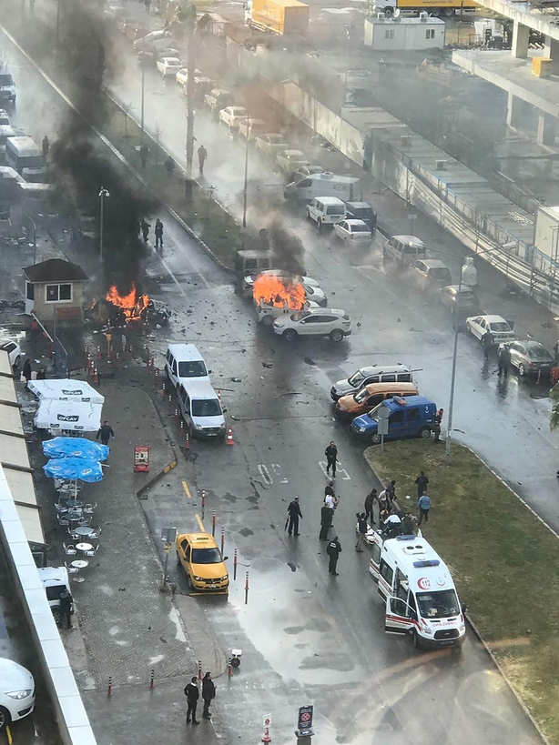 Blast in Izmir