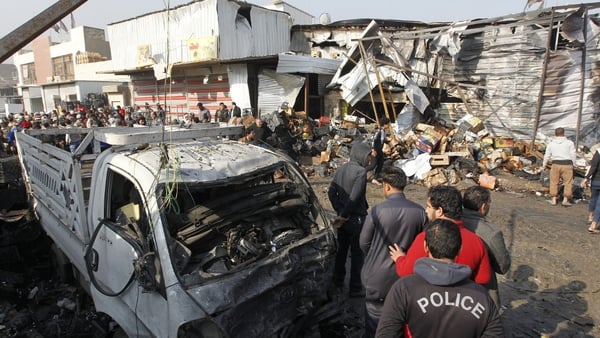 So-called Islamic State claimed responsibility for the attack at the Jamila market