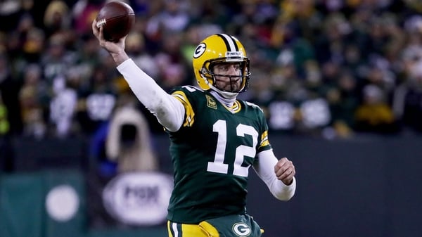 Green Bay quarterback Aaron Rodgers will lead his team, who are the last NFL side to play in London