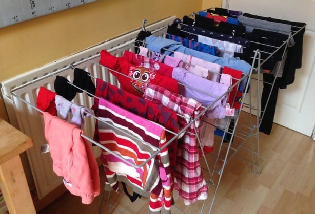 Did you know drying clothes inside your home is harmful to your