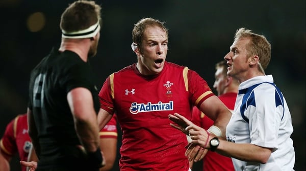 Alun Wyn Jones voices his opinion against New Zealand in June
