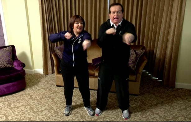 Brenda and Marty do Operation Transformation
