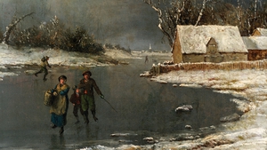 A Frost Piece by James Arthur O'Connor. Image: National Gallery of Ireland