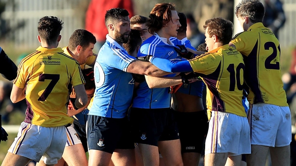 Tempers flare between Dublin and Wexford at Enniscorthy