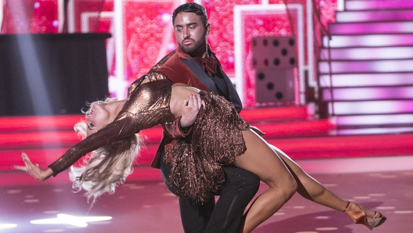 Hughie Maughan was the shining star on the night. Well his face was
