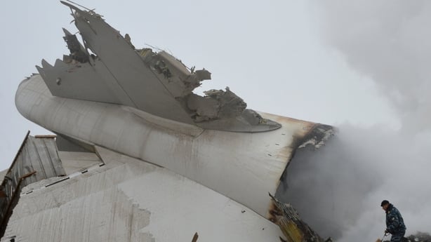 Plane crash in Kyrgyzstan