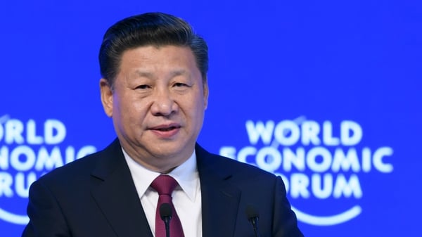 Xi Jinping is the first Chinese president to address the World Economic Forum at Davos