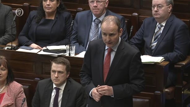 Fianna Fáil leader Micheál Martin