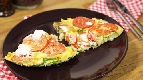 Ricotta and Tomato Frittata