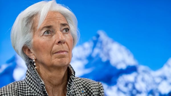 IMF chief Christine Lagarde warns on risks stemming from the policy promises of Donald Trump in the US