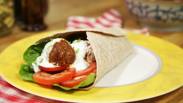 Beef Kofta Wrap