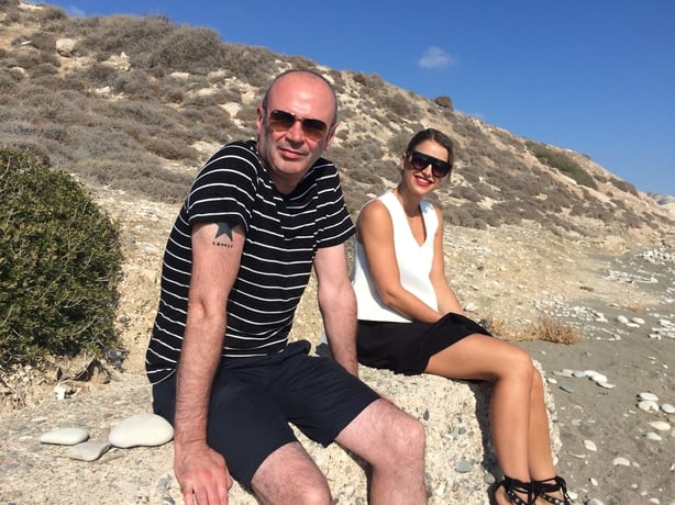 Joe Lindsay and Vogue Williams