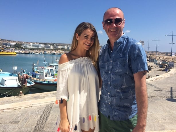 Vogue Williams and Joe Lindsay