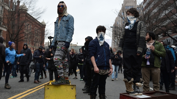 Trump protesters in Washington
