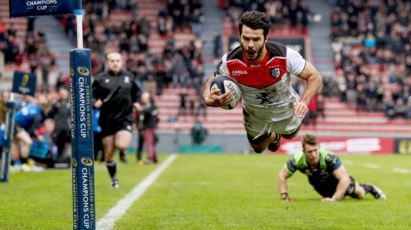 Arthur Bonneval's try essentially sealed the victory for the French side