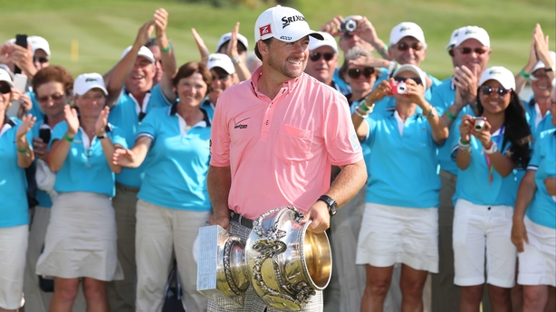 McDowell after winning the 2013 French Open