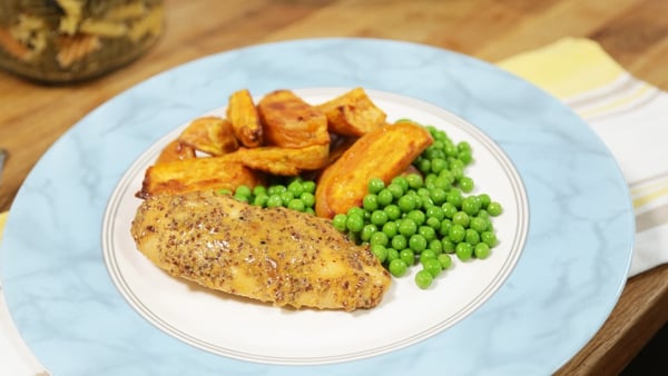 OpTrans: Mango Chicken with Sweet Potato Wedges