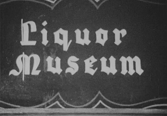 Sign for the Liquor Museum in Dublin (1962)