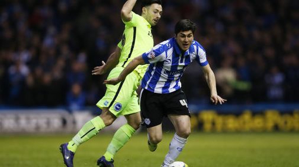 Richie Towell (L) has made only three appearances for Brighton