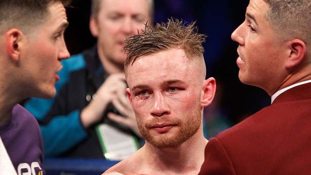 Frampton loses title in Santa Cruz rematch