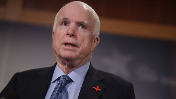 John McCain was the 2008 Republican Party nominee for US president