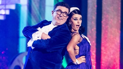 Cahill with professional partner Karen Byrne - "I've just got a feeling I'm going to dance well this week because I like it so much and I'm getting into character"