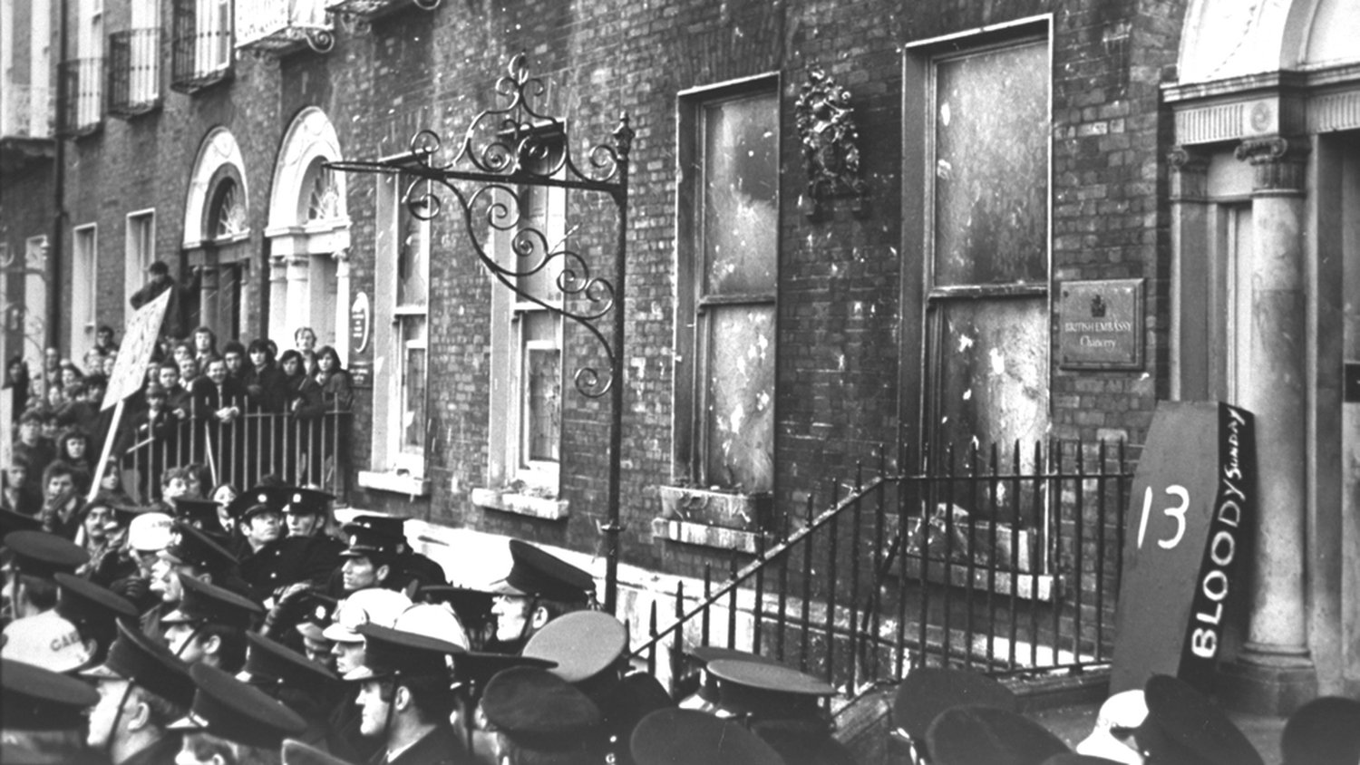 RTÉ Archives War and Conflict Burning The British Embassy