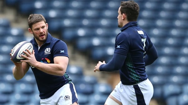 Ross Ford (L) has been left out of the Scotland side