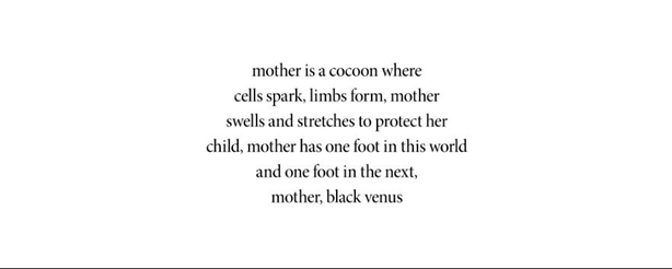 Mother is a coccoon