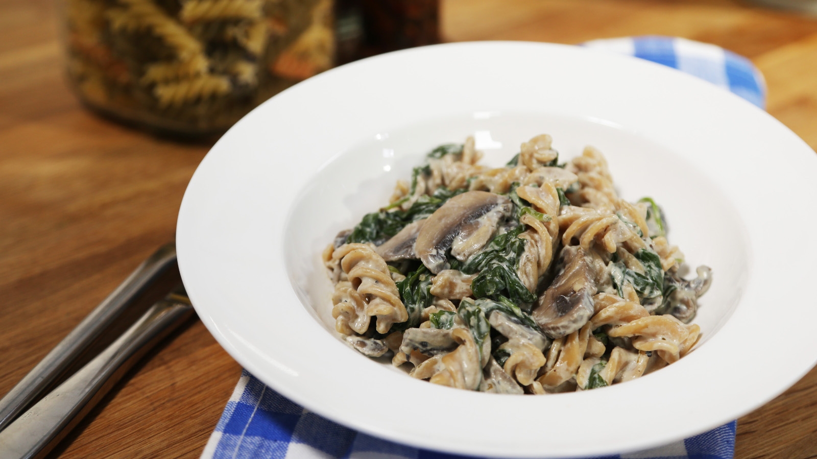 Creamy Mushroom Pasta OT