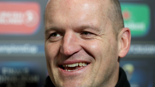 Gregor Townsend having a laugh before his Glasgow took on Munster recently