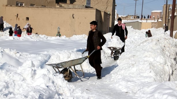 Afghanistan snow